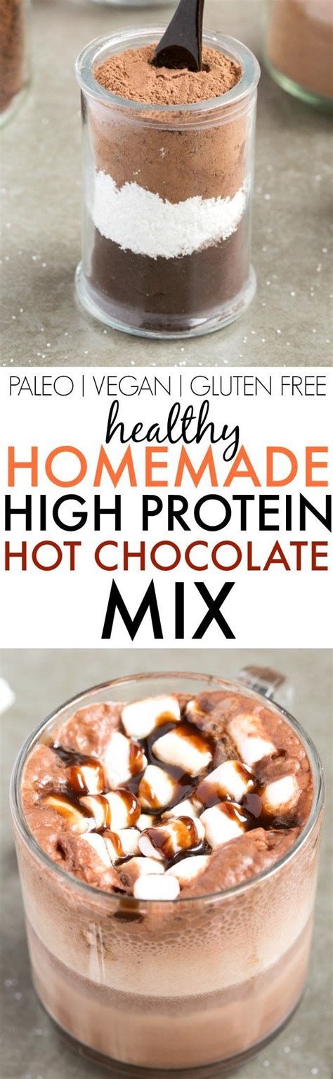 Healthy Homemade High Protein Hot Chocolate Mix V Gf Paleo An Easy