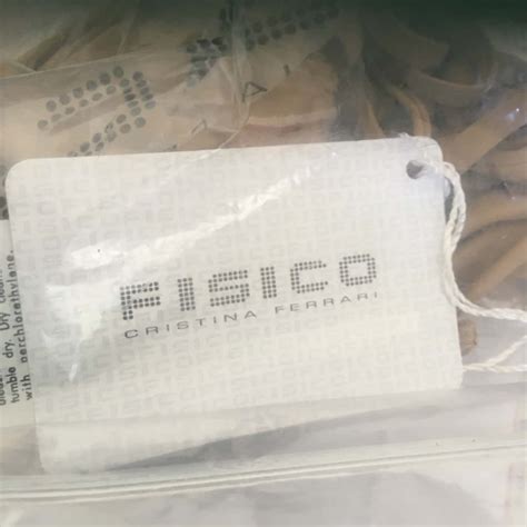 BNWT Fisico Womens Size M Brown String Bikini HTH 2