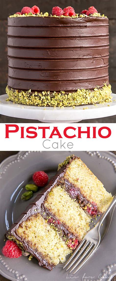 Pistachio Cake Liv For Cake