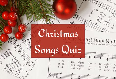 Christmas Songs Quiz Questions & Answers 2024