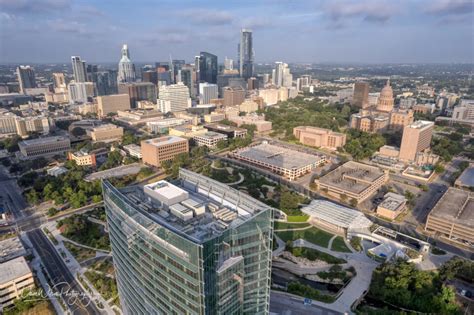 Austin Skyline From Waterloo Park Dave Wilson Photography