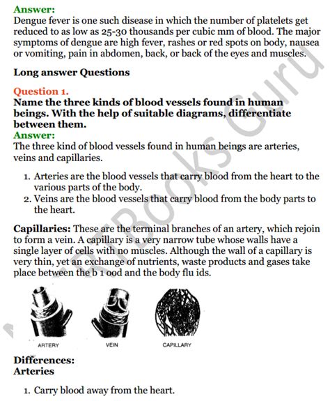 Selina Concise Biology Class Icse Solutions Chapter The Circulatory