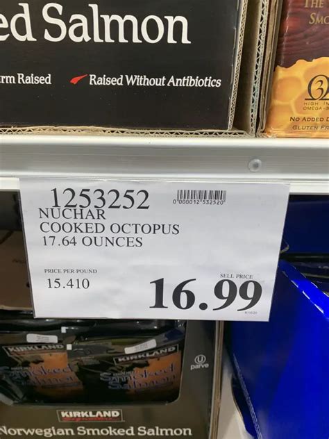 Costco Octopus Nuchar Cooked Octopus Costco Fan