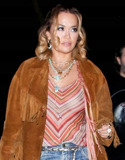 Rita Ora Braless Boobs Hot Celebs Home