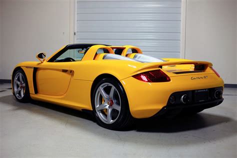 Porsche Carrera Gt Fayence Yellow Miles Sloan Motor Cars