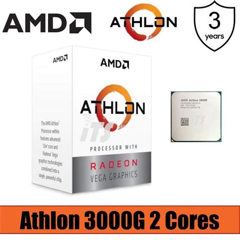 AMD Athlon 3000G 3.5Ghz AM4 Processor | Lazada