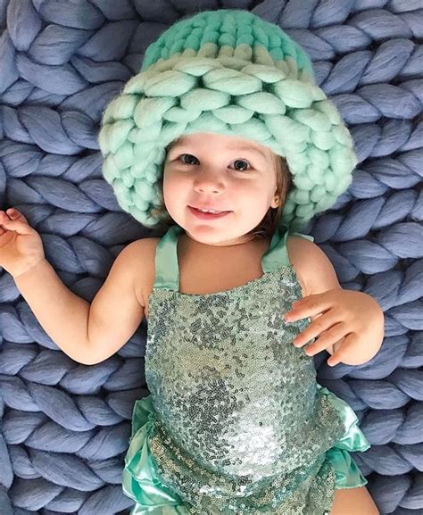 Плед крупной вязки из мериноса