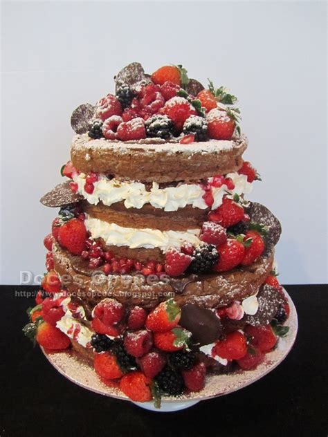 Doces Opções Naked Cake