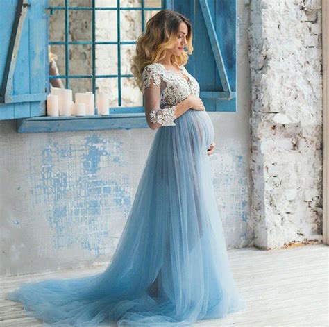 elegant maternity dresses for baby shower 5