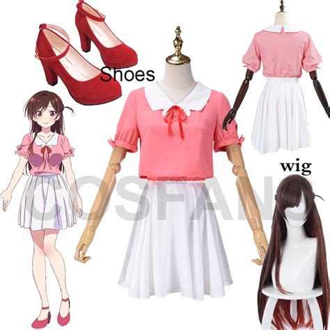 Rent A Girlfriend Cosplay Ichinose Mizuhara Chizuru Cosplay Costume Top