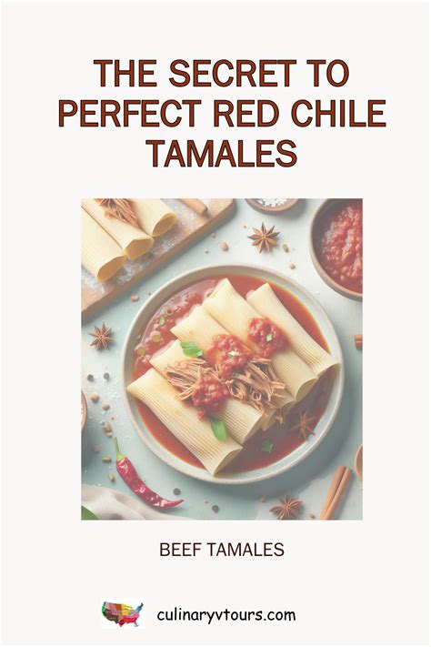 Red Chile Beef Tamales Artofit