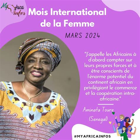 Mois International de la Femme Mars 2024 Aminata Touré