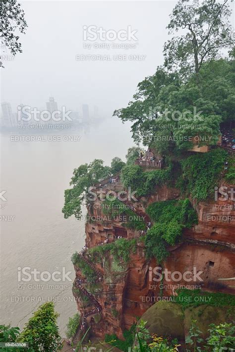 Leshan Giant Buddha Scenic Area Stock Photo - Download Image Now ...