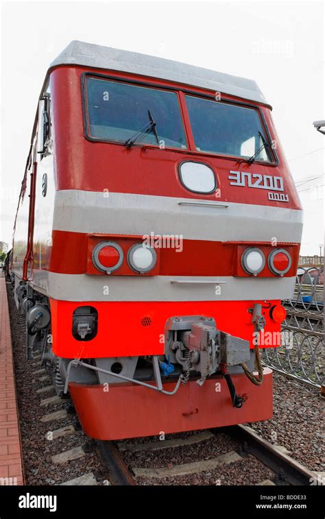 Russian electric locomotive EP200 Stock Photo - Alamy