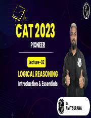 Introduction Essentials Introduction Essentials Ll Logical