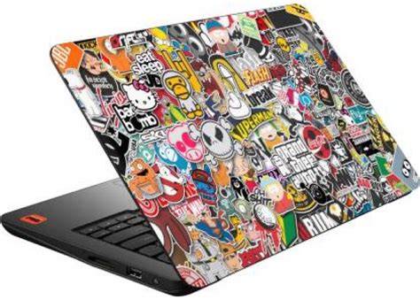 Sticker Pro Sticker Bomb Vinyl Laptop Decal 141 156 Dealbates Best