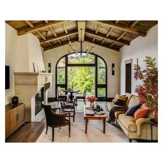 Tuscan Stone Cottage Southwestern Living Room San Francisco By