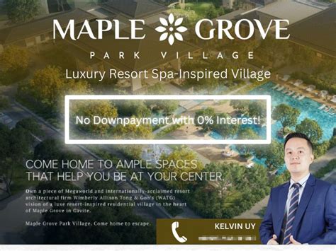 Newly Launched 280sqm Prime Lot Maple Grove Park Village Megaworld