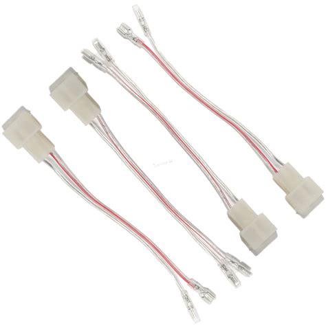 4x Dash Tweeter Speaker Wiring Harness Plug For Honda Odyssey Pilot