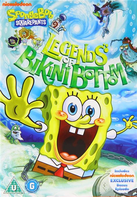 Spongebob Squarepants Legends Of Bikini Bottom Dvd Amazon Co Uk Dvd Blu Ray