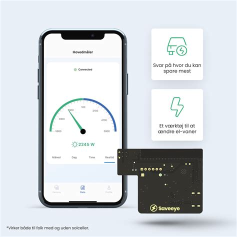 Saveeye Kampstrup Følg dit elforbrug og dine solceller i realtid