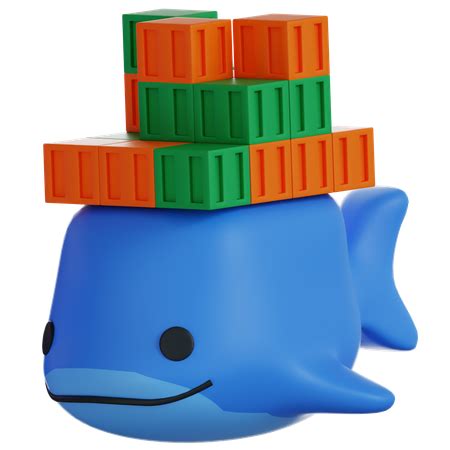 Docker 3215391 3D Icons - Free Download in PNG, glTF