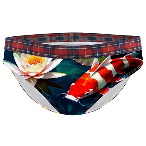 Brief Underwear Bikini Panties For Women Bikini Underwear S Japanese Koi Fish Lotus Walmart