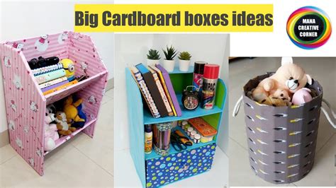 3 Big Cardboard Boxes Reuse Ideas Recycle Big Cardboard Boxescardboard Boxes Crafts For