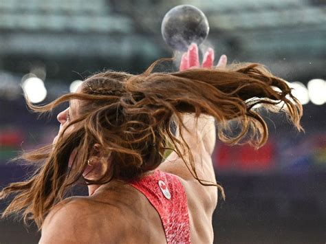 Sarah Mitton Puts On A Brave Face After Olympic Shot Put Struggles