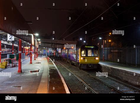 Arriva Northern Rail Class Pacer Train At Lancaster With A