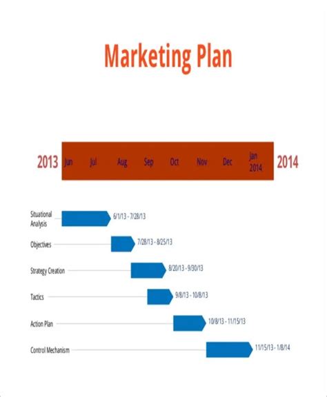 Marketing Campaign Timeline Template Printable Word Searches