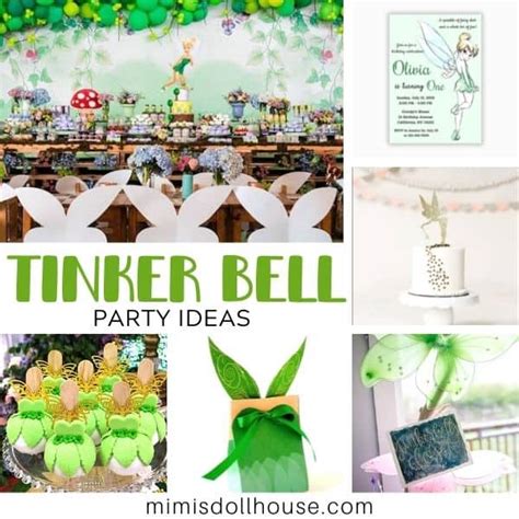 30 Fantastic Fairy Tinkerbell Party Ideas Mimis Dollhouse