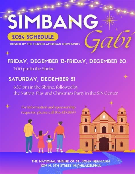 Simbang Gabi 2024 Date - Adina Lynnette