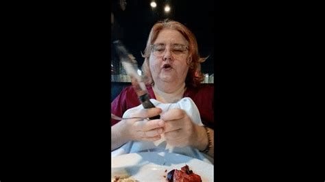 Special Dinner After Getting Haircut Wmv Your Bbw Nurse Vicki