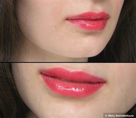 Клубничный сироп на губах. Блеск для губ "Глянец" с кисточкой 311 от ...