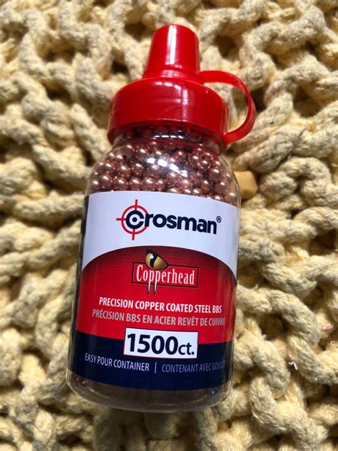 Genuine Crosman Copperhead Steel Bbs Pellets Approx Balls Pcs For