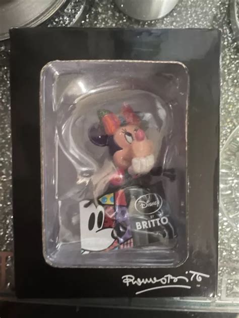 Disney Romero Britto Minnie Mouse Miniature Figurine Brand