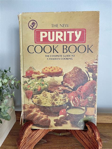 Vintage Recipe Book The New Purity Cookbook The Complete Etsy