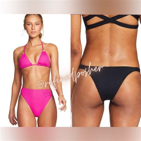 Vitamin A Swim Vitamin A Cosmo Triangle Bikini Top Zuri Bikini