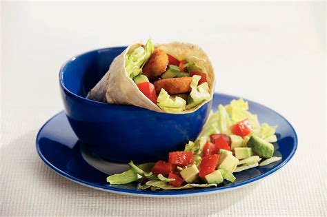 Wraps Met Vegetarische Nuggets Recept Allerhande Albert Heijn