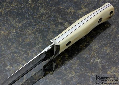 Bob Loveless Custom Knife Nude Logo Riverside Fighter Knife Purveyor