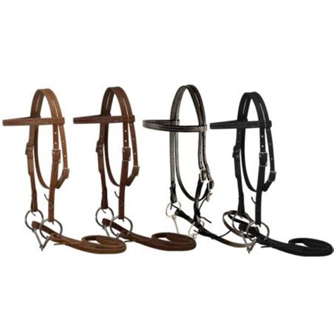 Double Stitched Pony Bridle
