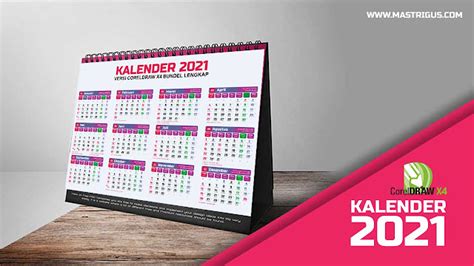 Download Desain Kalender 2021 Lengkap Cdr Jawa Hijriah Masehi Mas Trigus