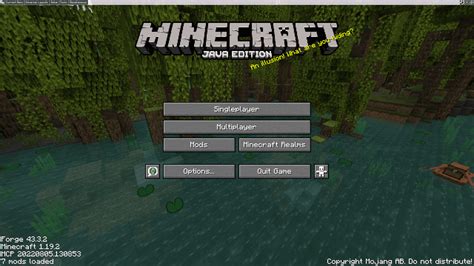 Fancy Menu Mod (1.21.4, 1.20.1) - Edit GUI Elements and Splash Text ...