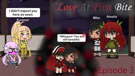 Love At First Bite Episode 3 Lesbian Love Story Gacha Life YouTube