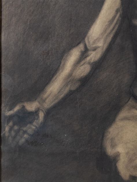 Framed Antique French Academic Life Drawing Male Nude Circa 1890 For Sale At 1stDibs Male