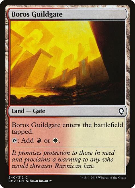 Boros Guildgate Mtg Magic The Gathering
