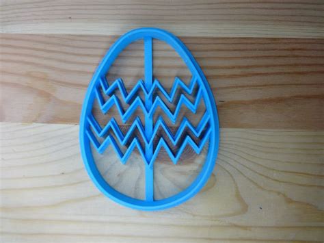 Вырубка для пряника яйцо с узором зиг-заг | Узоры, Пряник, Яйца