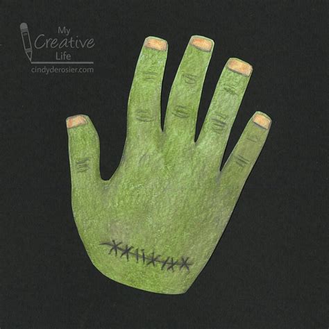 Frankenstein Hand | Fun Family Crafts