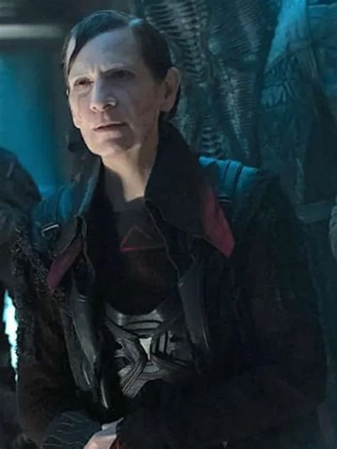 Star Trek Picard S Amanda Plummer Black Coat